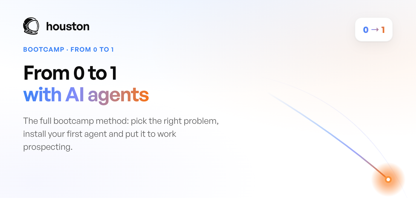 From 0 to 1 with AI agents bootcamp guide